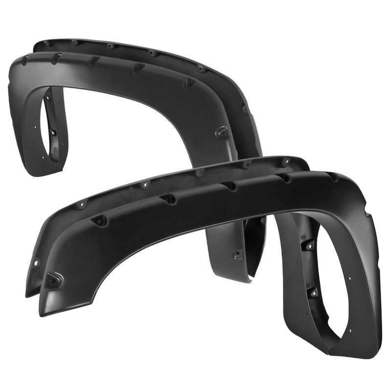 1999-2007 Chevy Silverado / GMC Sierra Smooth Rivet Style Fender Flares