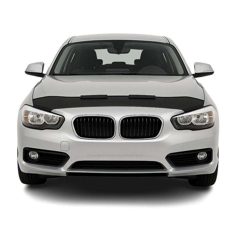 2012-2019 BMW 1 Series F20 F21 Car Bonnet Mask Hood Bra Half Black