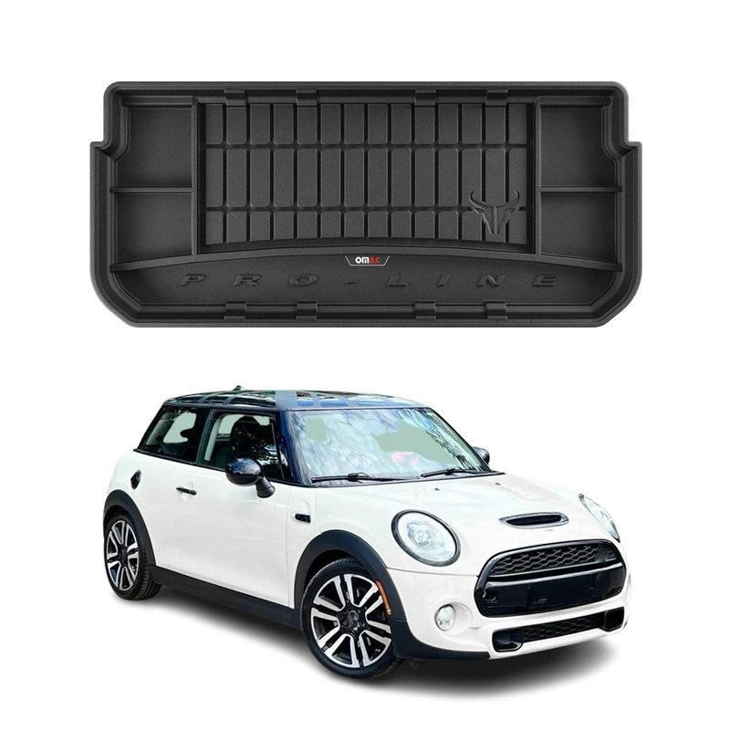 2014-2021 Mini Cooper S 3 Door Premium Cargo Liner Trunk Mat All Weather Heavy Duty Middle Trunk Shelf