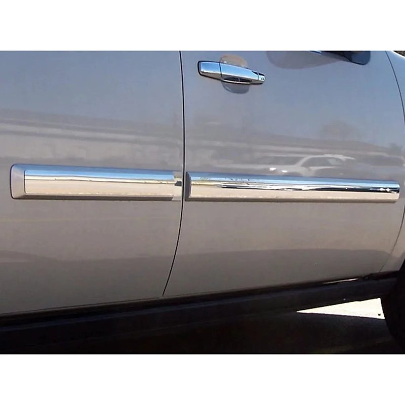 2007-2008 Chevrolet Tahoe Stainless Rocker Panel Trim 6Pcs
