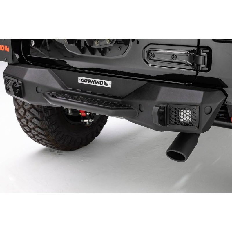 Rockline Rear Stubby Bumper para Wrangler JL / Gladiator 18- 25 (Defensa trasera)