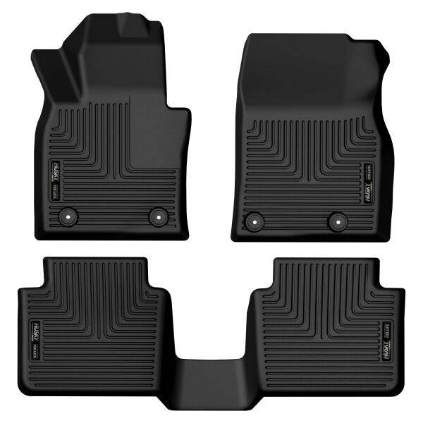 Tapetes Husky Weatherbeater 1ra y 2da Fila color Negro para CX-50 22 - 25