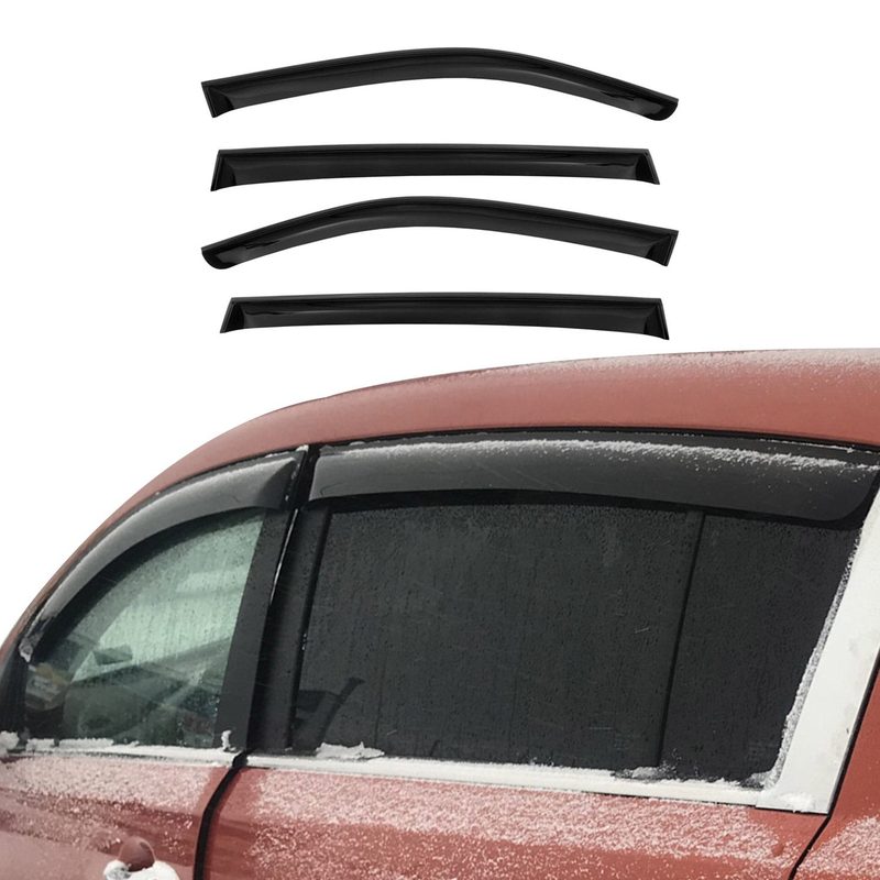 2011-2016 Kia Sportage Window Visor Vent Rain Deflector 4Pcs Smoke