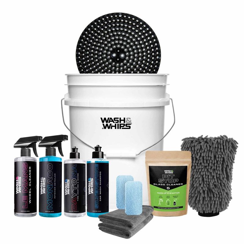 WASH&WHIPS New Car Total Care Kit - 10 pcs