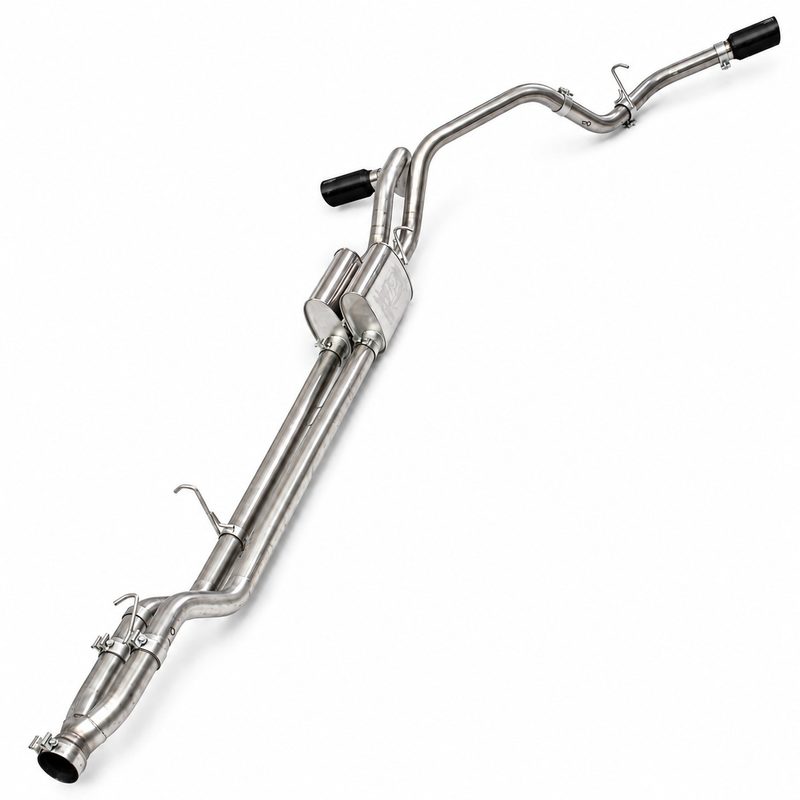 GMC/Chevy, 2007-2011, 6.0L, Stainless - MPI Exhaust Cat-Back Dual Stainless Kits
