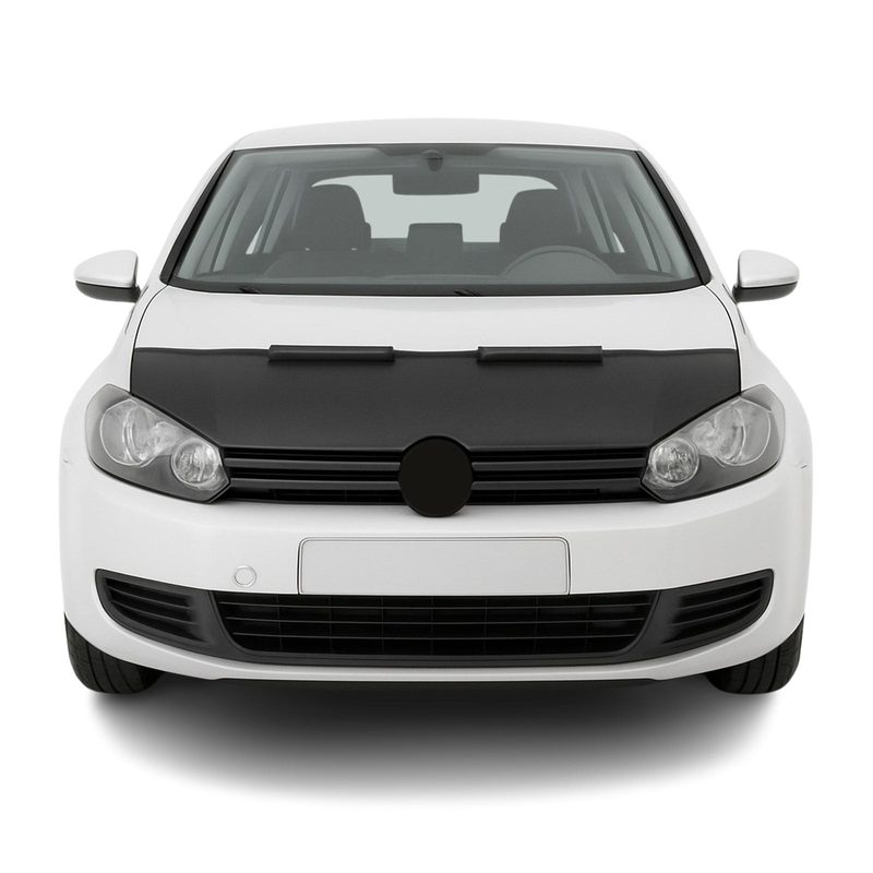 2010-2014 VW Golf Mk6 Car Bonnet Mask Hood Bra Black 1 Pc