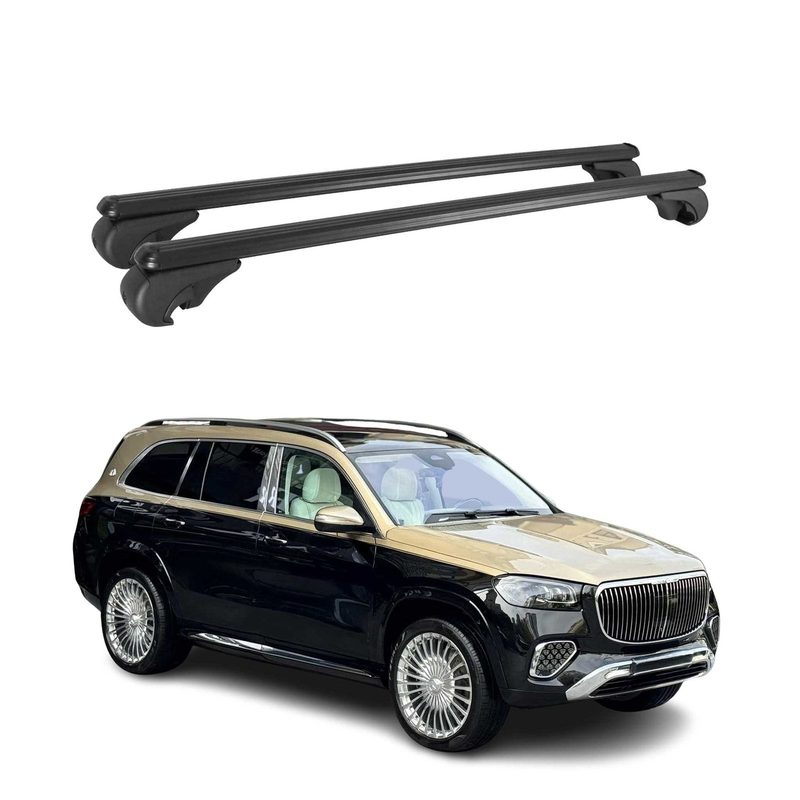 2020-2026 Mercedes GLS Class X167 Roof Rack Cross Bars Black