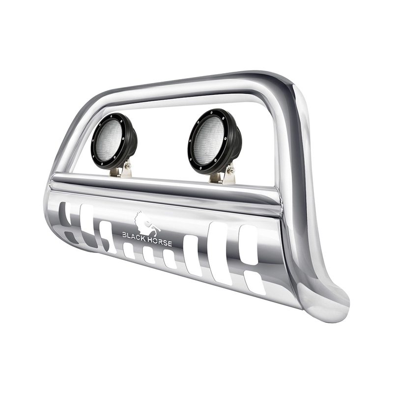 Black Horse Stainless Bull Bar Kit BB037411-SP-PLFB