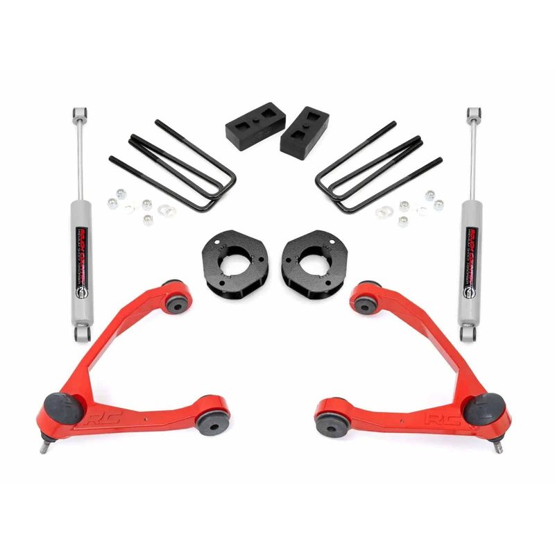 Fits 2007-2016 Chevy Silverado/GMC Sierra 1500, 5'8" ,6'6" ,8' Bed (RGH-19831RED)