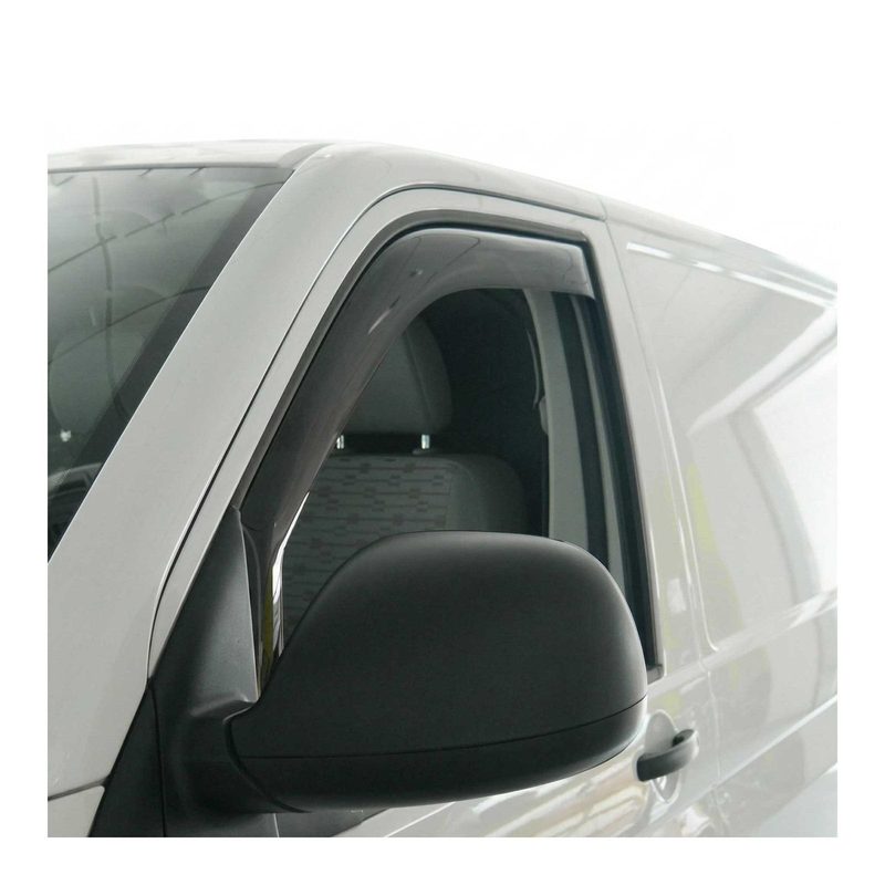 2005-2012 Nissan Pathfinder Window Visor Vent Rain Deflector 2Pcs Smoke