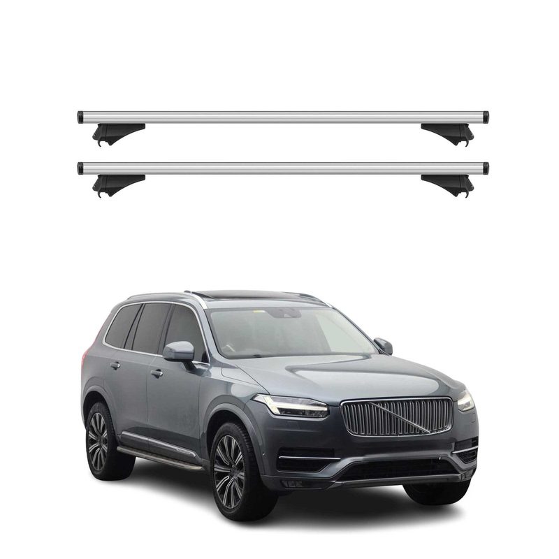 2016-2026 Volvo XC90 Roof Rack Cross Bars Silver