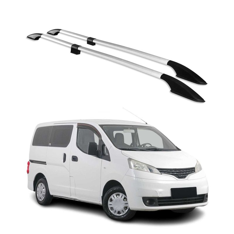 2013-2021 Nissan NV200 Roof Rack Rails Side Rails Silver