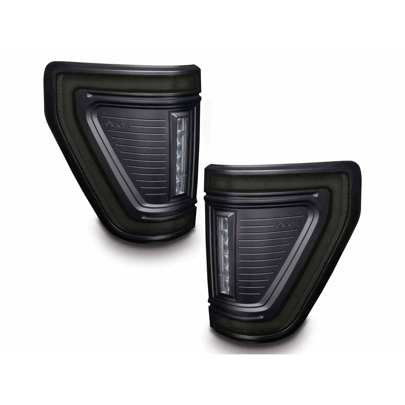 ORACLE Lighting Black Series Flush Mount LED Tail Lights 5910-504-T