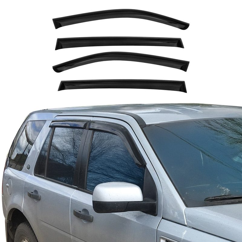 2010-2015 Lexus RX450h Window Visor Vent Rain Deflector 4Pcs Smoke