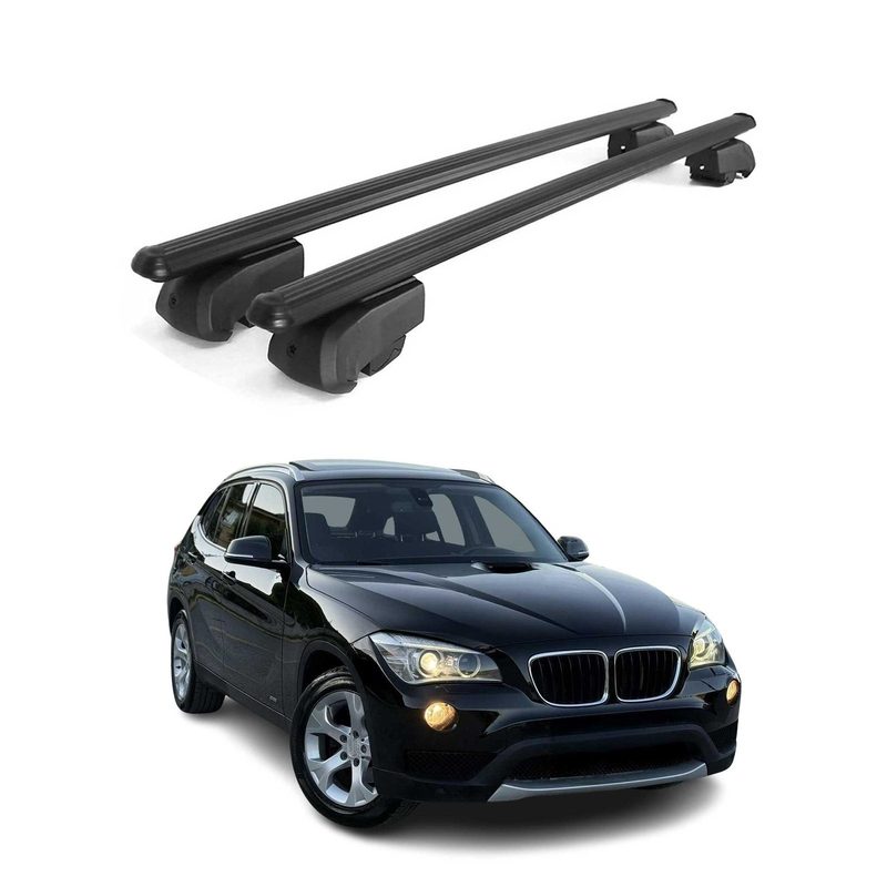 2010-2015 BMW X1 E84 Roof Rack Cross Bars Black