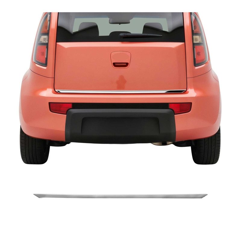 2010-2013 Kia Soul Rear Trunk Molding Trim Stainless Steel Silver
