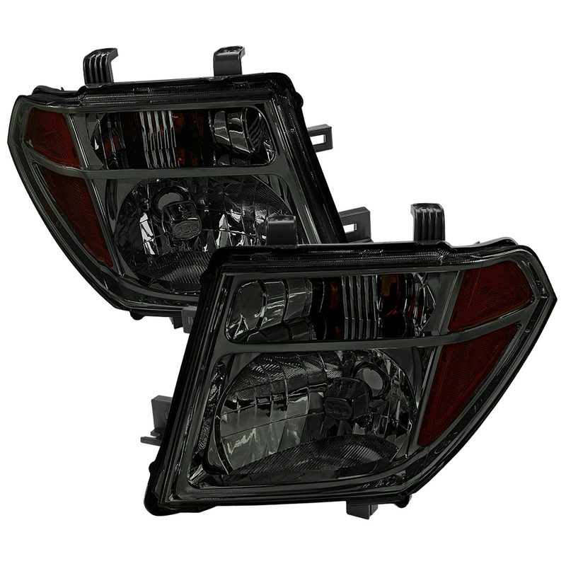 2005-2008 Nissan Frontier/2005-2006 Pathfinder Factory Headlights Chrome/Smoke