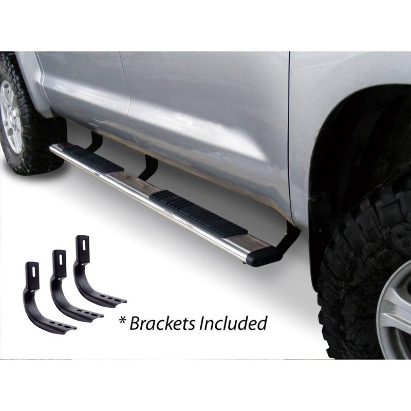 5" OE Xtreme Low Profile 80" Inoxidable + brackets Ford F-150/Lobo 15 - 24 Super Crew