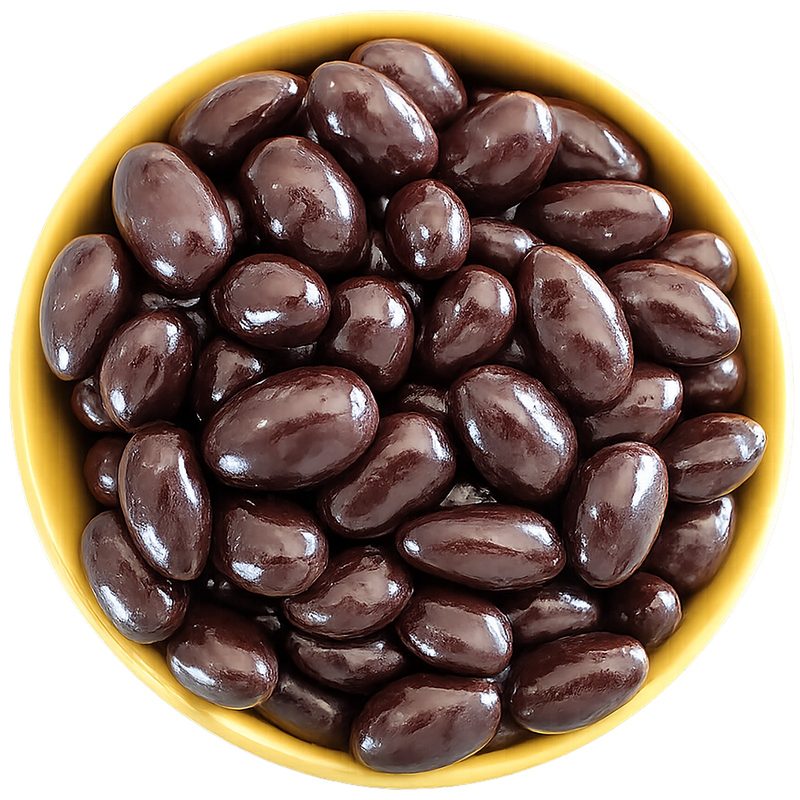 Almendra Cubierta Con Chocolate Sin Azúcar