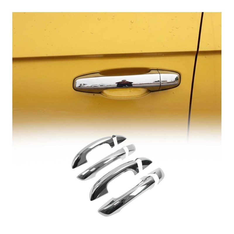 2009-2014 VW Golf 6.gen Car Door Handle Cover Protector Stainless Steel Chrome 8 Pcs