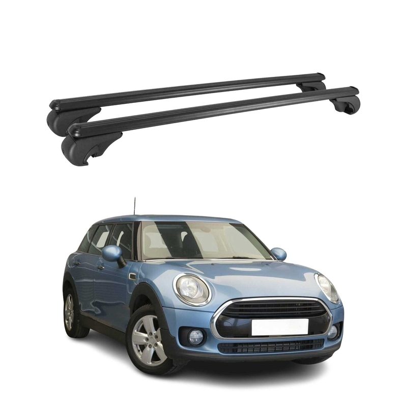 2016-2024 Mini Cooper Clubman F54 Roof Rack Cross Bars Black
