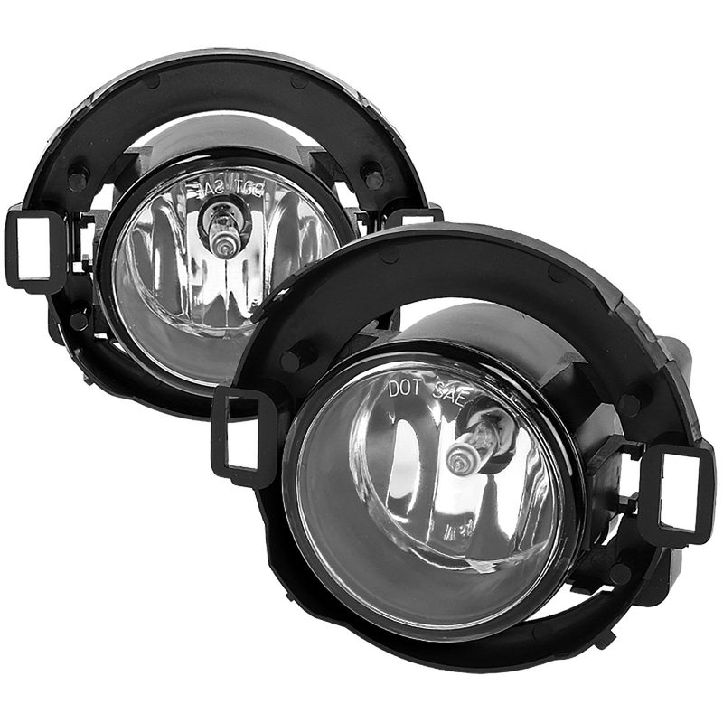 2005-2019 Nissan Xterra/Frontier H11 Fog Lights Switch & Wiring Harness Chrome