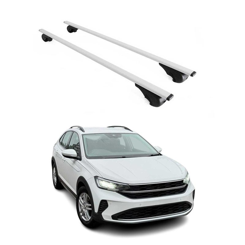 2018-2024 VW Tiguan Roof Rack Cross Bars Silver