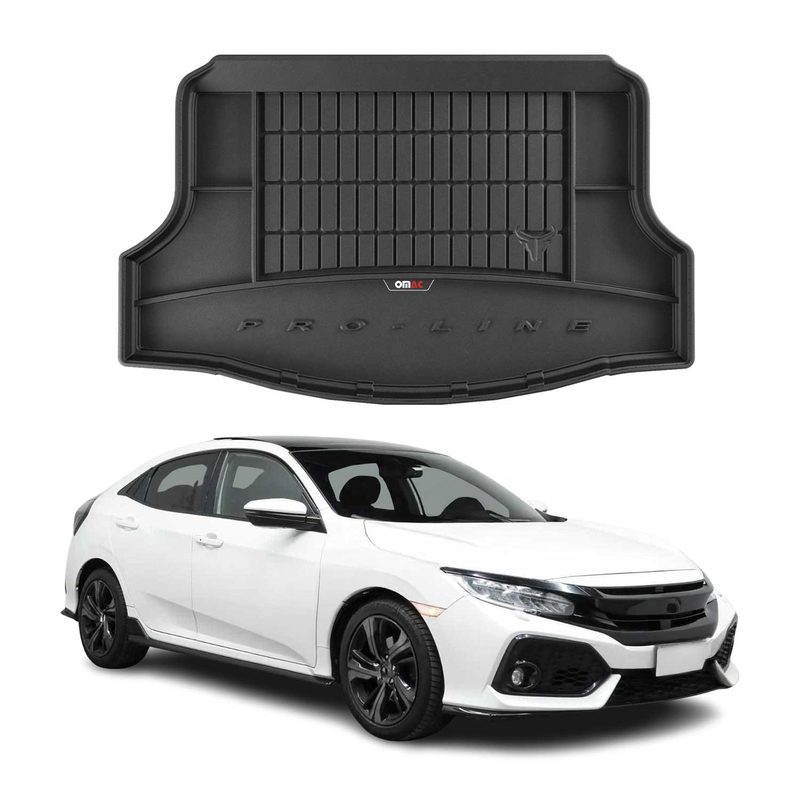2019-2021 Honda Civic Hatchback Premium Cargo Liner Trunk Mat All Weather Heavy Duty