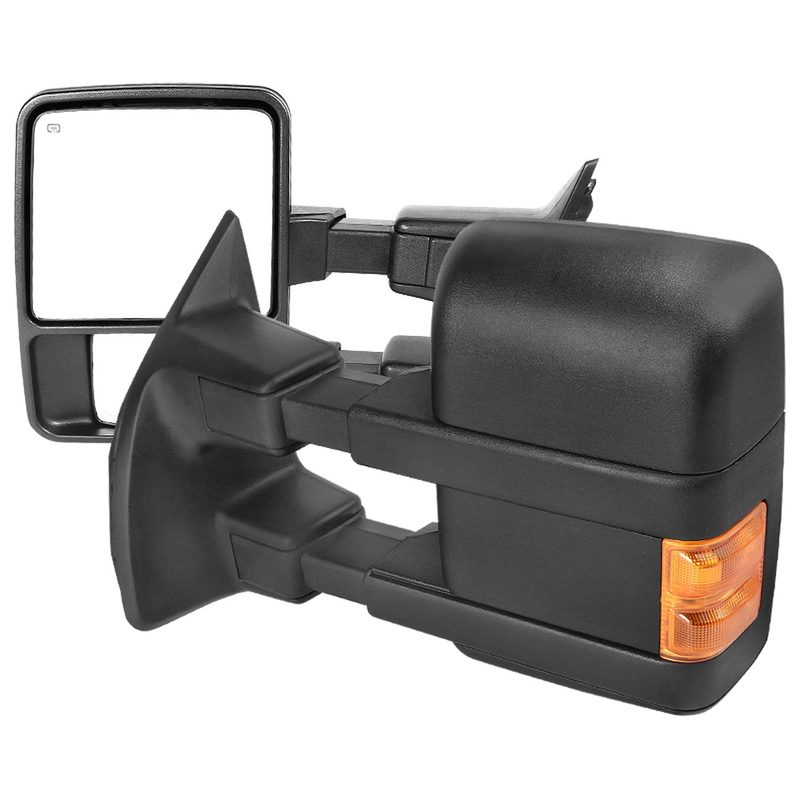 1999-2015 Ford F-250/350/450/550 Heated Towing Mirrors Amber & Turn Signal