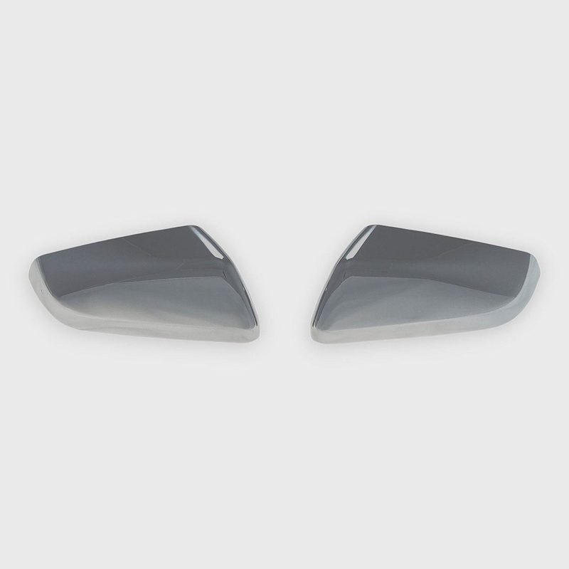 2018-2024 Chevrolet Equinox / GMC Terrain Mirror Cover Caps Chrome 2Pcs ABS Plastic