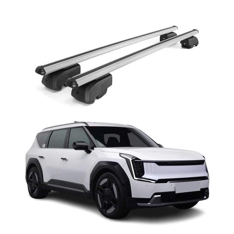 2024-2026 Kia EV9 Roof Rack Cross Bars Silver