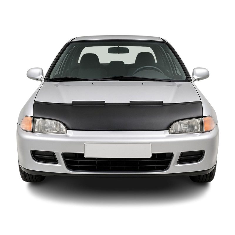 1991-1995 Honda Civic Car Bonnet Mask Hood Bra Black 1 Pc