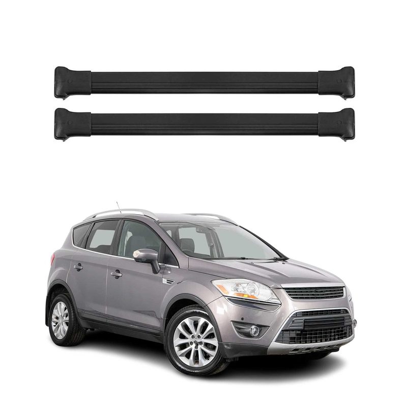 2008-2012 Ford Escape Roof Rack Cross Bars Black
