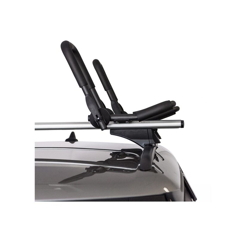 Kayak Carrier Canoe Boat Surf Snowboard Roof Mount Car Cross J-Bar Rack 2Pcs