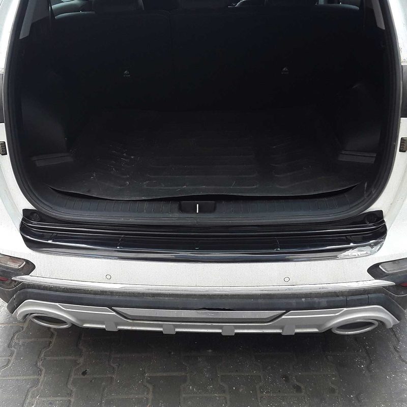 2017-2019 Kia Sportage Rear Bumper Guard Acrylic Black