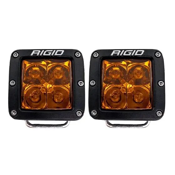 Faros Auxiliares D-Series Spot Con Amber PRO Lens (Par)