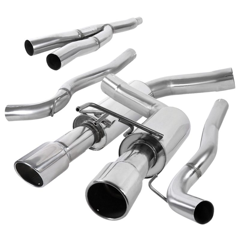 2015-2021 Ford Mustang 2.3L EcoBoost S.Steel Dual Catback Exhaust System
