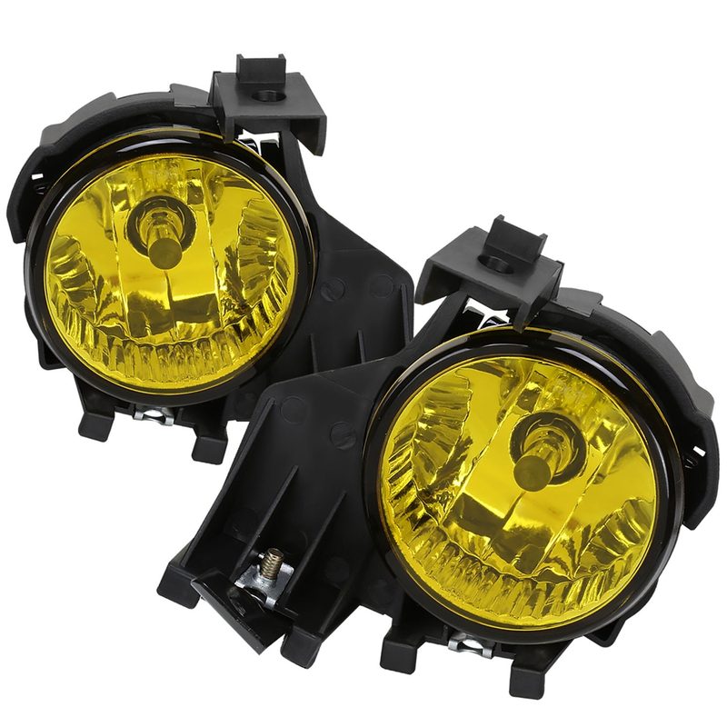 2008-2011 Subaru Impreza WRX 9006 HB4 Fog Lights Kit & Switch Chrome/Yellow