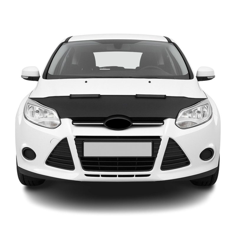 2012-2014 Ford Focus Car Bonnet Mask Hood Bra Black 1 Pc