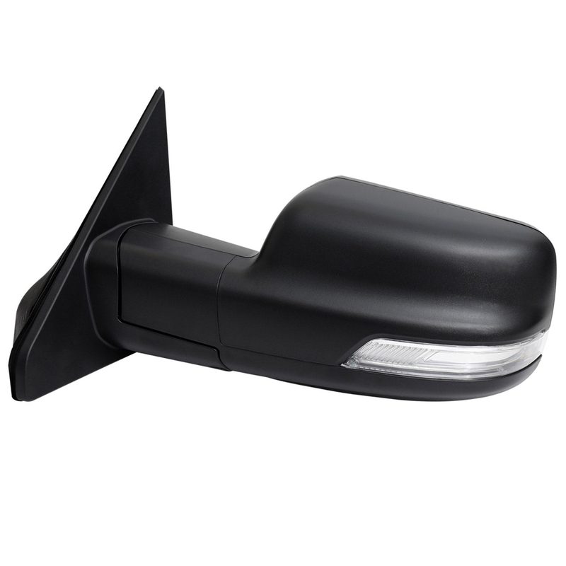2019-2024 Dodge RAM 1500 Black Auto-Fold Side Mirror Driver Side