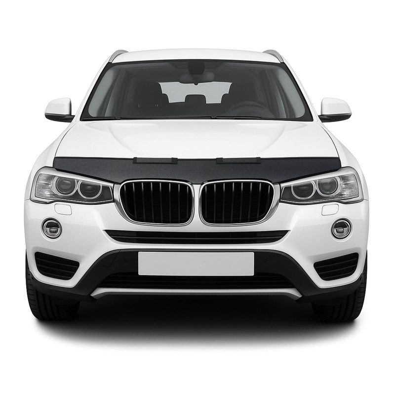2011-2017 BMW X3 F25 Car Bonnet Mask Hood Bra Half Carbon