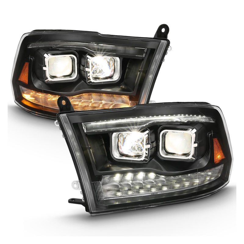 Anzo Black LED Headlights 111464