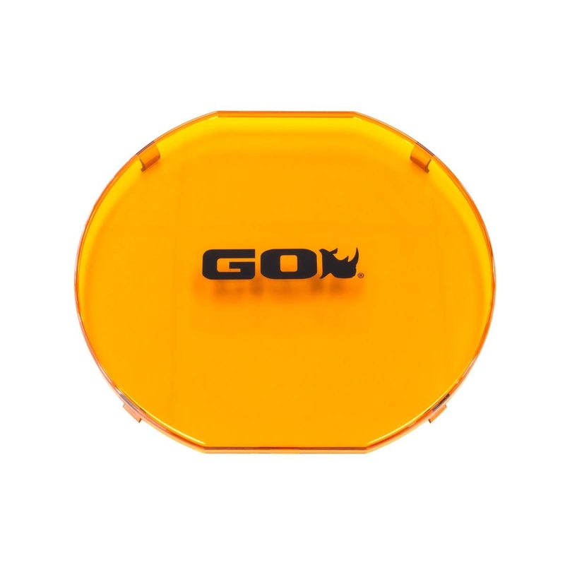 Cubierta para faros Go Rhino MAXLINE de 9" Ambar