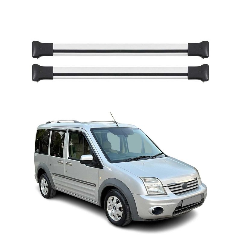 2003-2008 Honda Pilot Roof Rack Cross Bars Silver