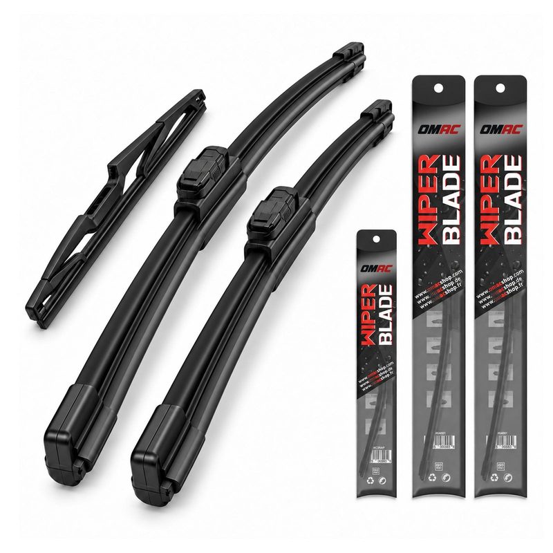 2009-2015 Mercedes GLK Class X204 Front & Rear Windshield Wiper Blades Set