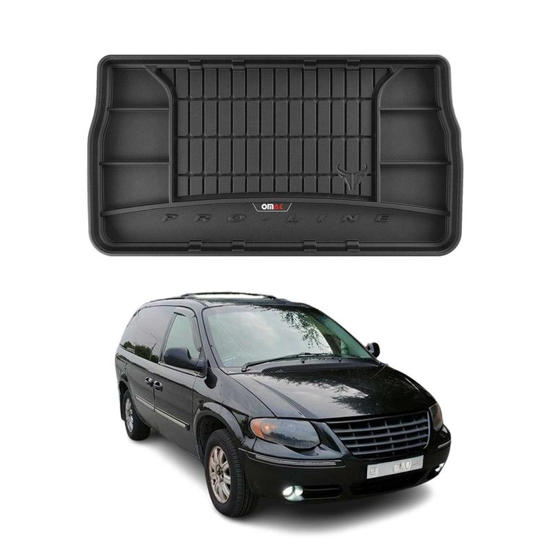 2005-2007 Chrysler Town & Country Premium Cargo Liner Trunk Mat All Weather Heavy Duty