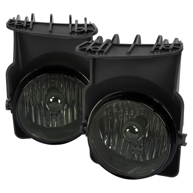 2003-2006 GMC Sierra / 2007 Sierra Classic H10 Fog Lights Chrome/Smoke Lens