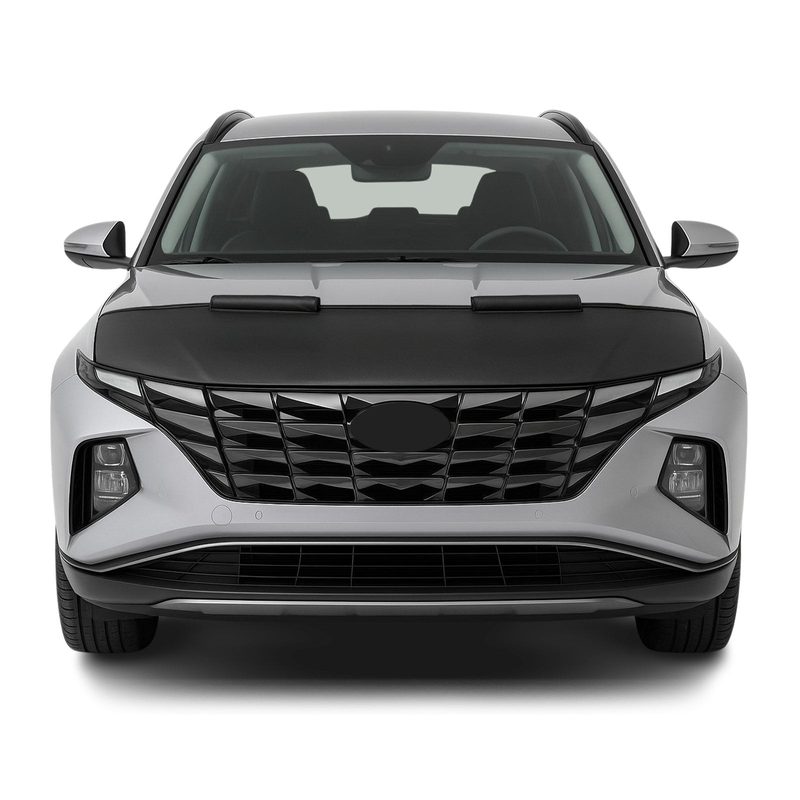 2022-2024 Hyundai Tucson Pre-FL Car Bonnet Mask Hood Bra Black 1 Pc