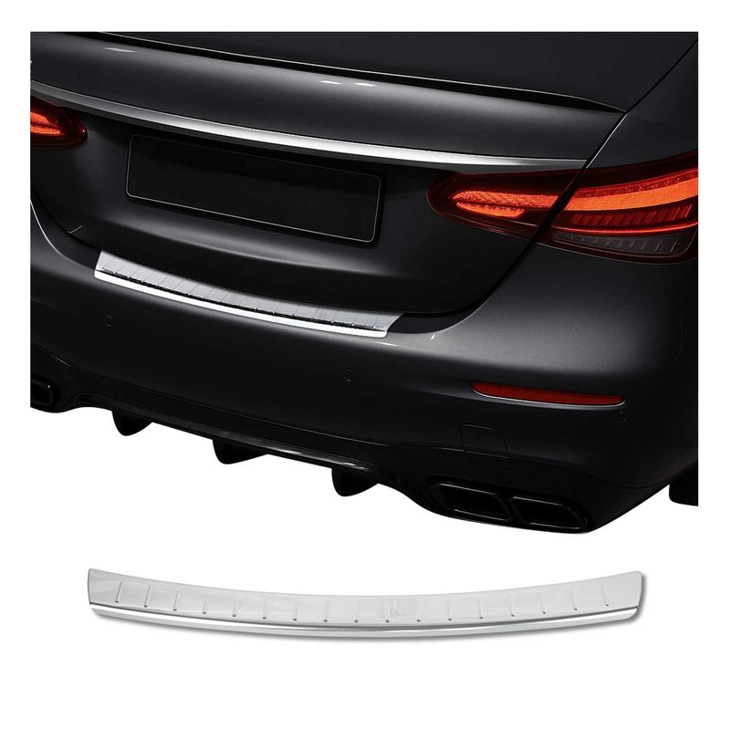 2017-2023 Mercedes E Class W213 Sedan Rear Bumper Guard Stainless Steel Glossy
