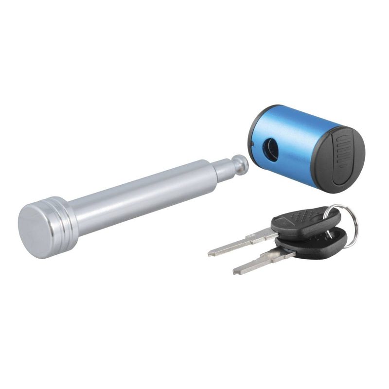 5/8" Hitch Lock (2" or 2-1/2" Receiver, Right-Angle, Chrome)
